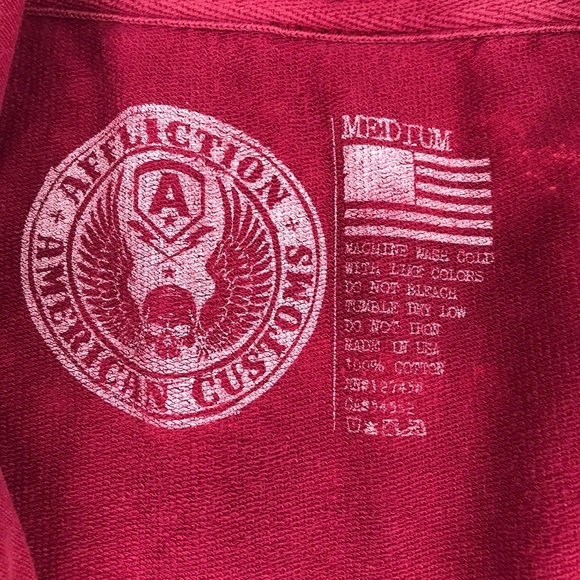 Affliction Full Zip Jacket American Custom - Picture 6 of 8